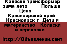 Коляска-трансформер зима-лето Teddy (Польша) › Цена ­ 4 500 - Красноярский край, Красноярск г. Дети и материнство » Коляски и переноски   